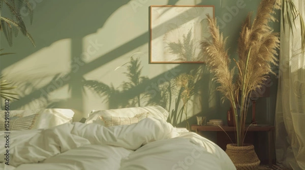 Obraz mockup frame in home interior