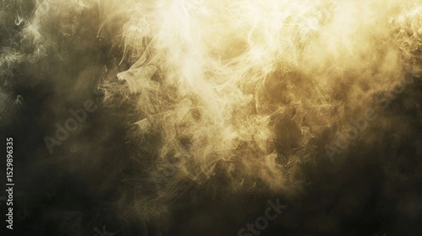 Fototapeta Dusty transparent layer texture for photo overlay effects.