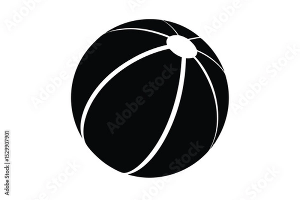 Obraz beach ball vector icon