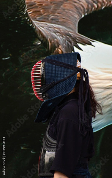 Obraz Person in a Kendo Uniform 