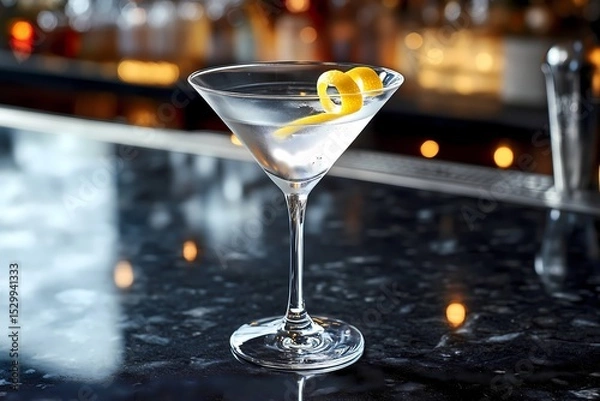Obraz martini with olives