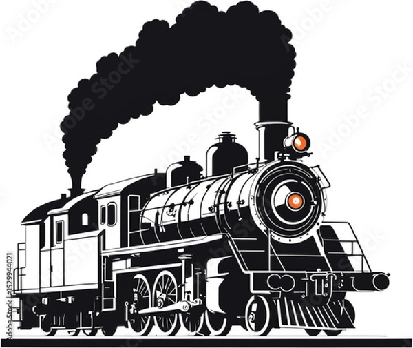 Obraz 운송,운송수단,대중교통,기차,열차,지하철,여행,철도,레일,픽토그램,실루엣,그림자,벡터