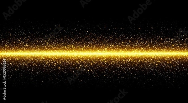 Fototapeta Abstract Gold Glitter Sparkle Background, Light Luxury Shiny Texture