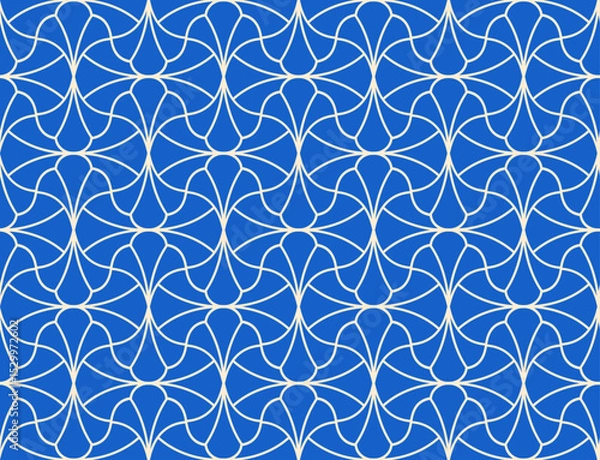 Obraz Modern cute art deco seamless pattern. Trendy abstract texture. Vector geometric background.