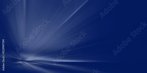 Obraz abstract blue background with rays