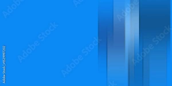 Obraz abstract blue background with lines, the idea for simply wallpaper with copy space