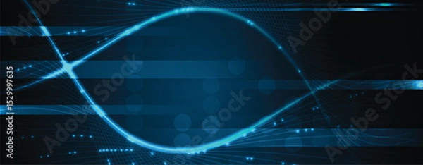 Fototapeta Abstract circuit technology computer technologies concept  background