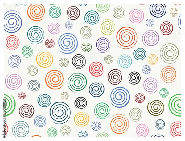 Fototapeta Decorative background seamless vector pattern. Architectural backdrop and textile surface pattern designs series