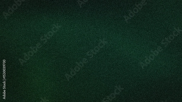 Fototapeta Moody 4K abstract background showcasing deep forest green hues with a subtle dark gradient and a distinct grainy texture. Ideal for elegant web designs and sophisticated wallpapers