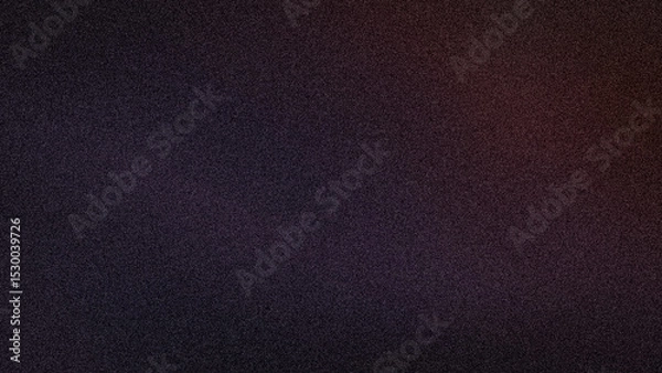 Fototapeta Intense 4K abstract background with a mysterious blend of deep purple, dark brown, and hints of fiery red, featuring a prominent grainy texture. Perfect for bold digital designs