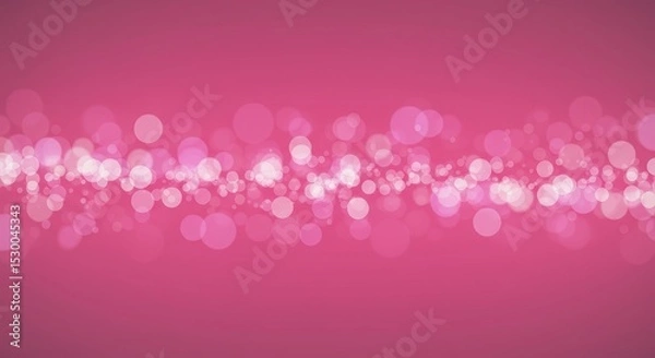 Fototapeta Abstract Pink Bokeh Background with Shining Sparkle Light Effect