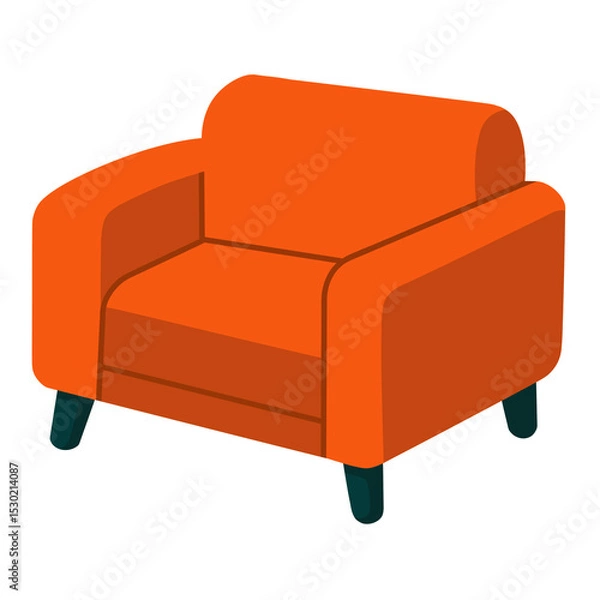 Obraz Cafe Single Couch