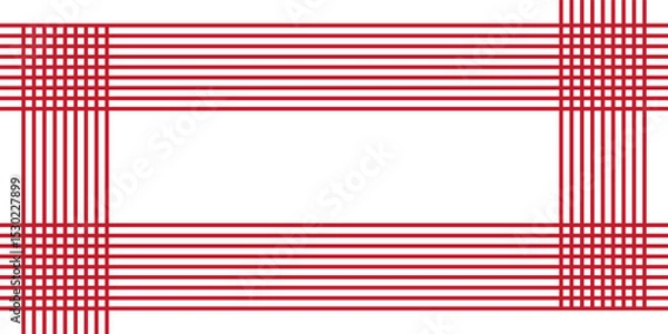 Fototapeta Horizontal striped seamless pattern background suitable for fashion textiles, graphics