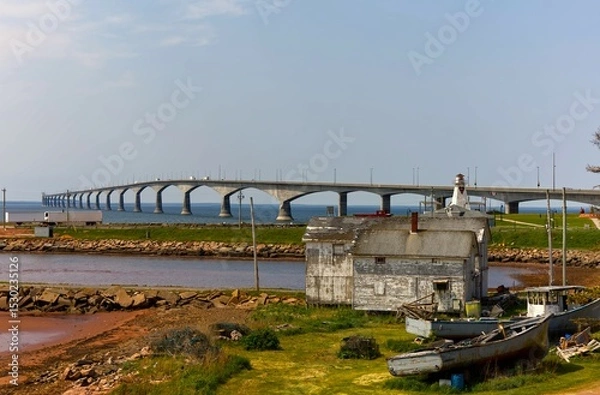 Obraz Confederation Bridge from Pei side