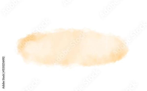 Obraz カラフルな水彩の吹き出し　あしらいのベクターイラスト