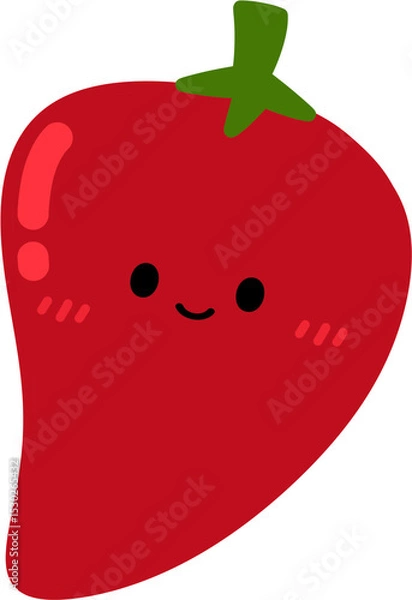 Fototapeta vegetable character