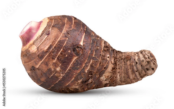 Fototapeta Taro isolated on transparent png (Image from camera)