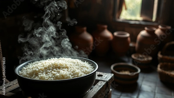 Obraz cooking in the kitchen