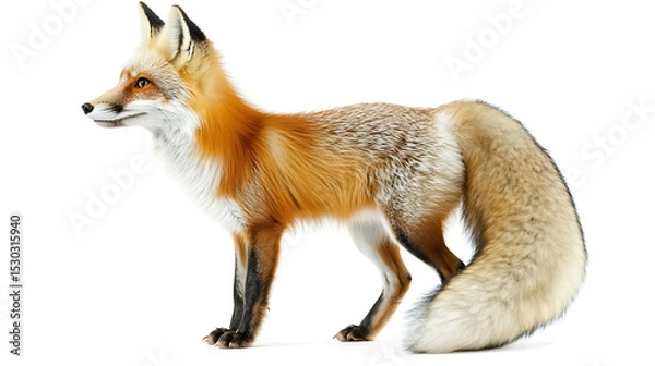 Obraz red fox vulpes 4 years old