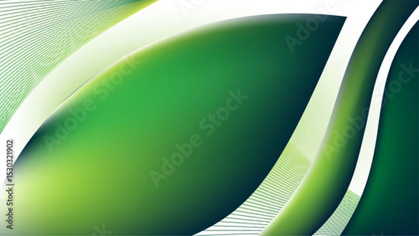 Obraz Gradient Colorful Wavy Lines Background Art