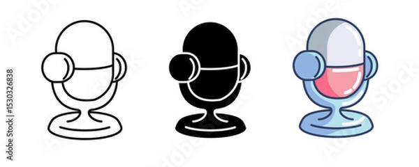 Fototapeta Microphone