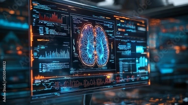 Obraz Neural Network Data Analysis Visualization