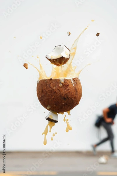 Obraz Burst of Coconut Freshness
