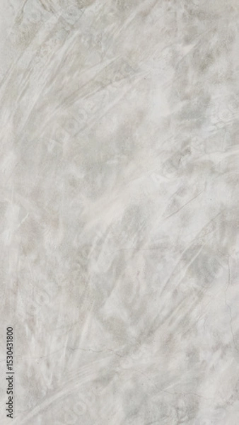 Fototapeta Light Grey Polished Concrete Texture: A detailed close-up shot reveals the subtle nuances of a light grey polished concrete surface, showcasing its smooth texture and unique veining.