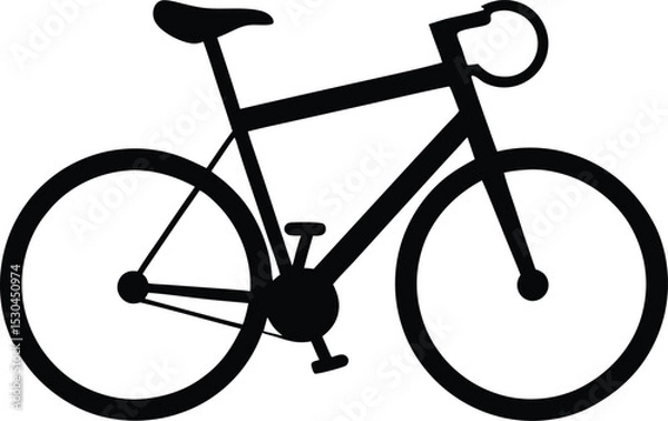 Fototapeta bicycle icon vector