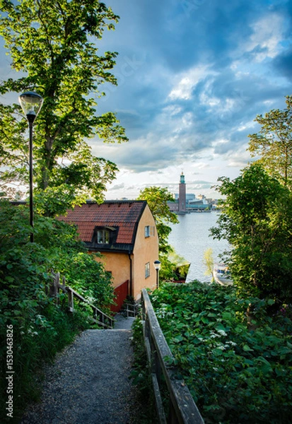 Fototapeta Sodermalm district, Stockholm, Sweden