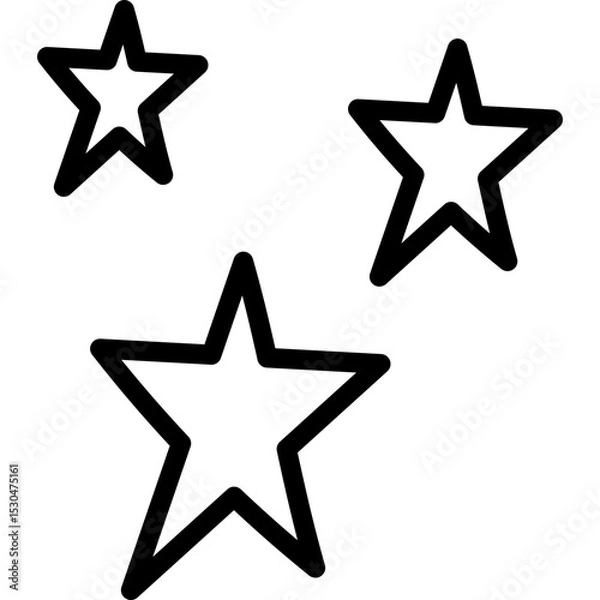 Obraz Stars Doodle