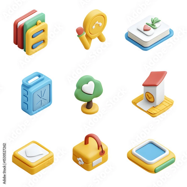 Fototapeta Function 3d isolated on a white background