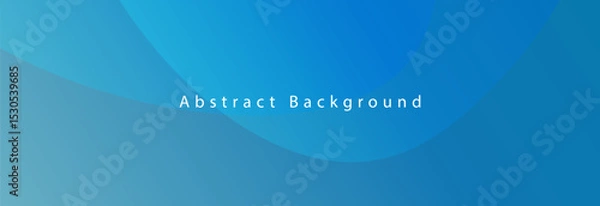 Obraz Abstract modern blue background. vector.