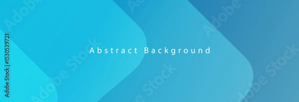 Obraz Abstract modern blue background. vector.