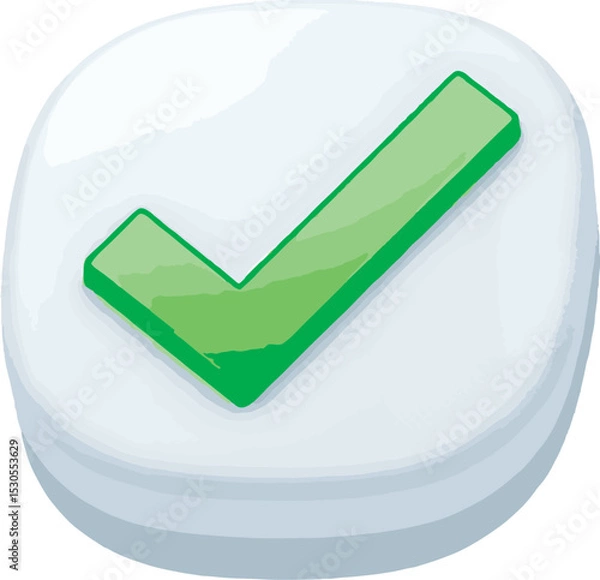 Obraz check mark icon