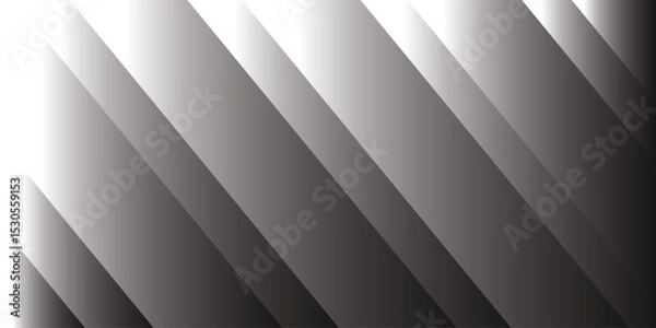 Fototapeta Abstract background featuring diagonal gradient stripes in varying widths. Diagonal bands are soft-edged. Gradient transitions to blend the hues seamlessly. Stripes lines gradient color with shine.