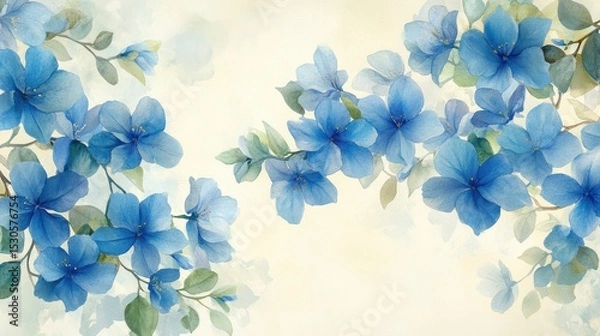 Fototapeta Watercolor Lemon tree branches seamless border,lemon set On a white background,Summer citrus fruit,Juicy colors,Hand drawn lemon set,Botanical illustration collection,Whole lemons,banner menu drink.