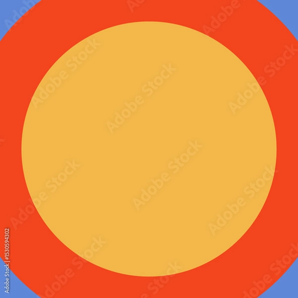 Obraz Circle Flat 3 Colors 5 Square Transitions 1 MOGRT 349