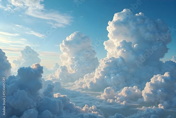 Obraz sky and clouds