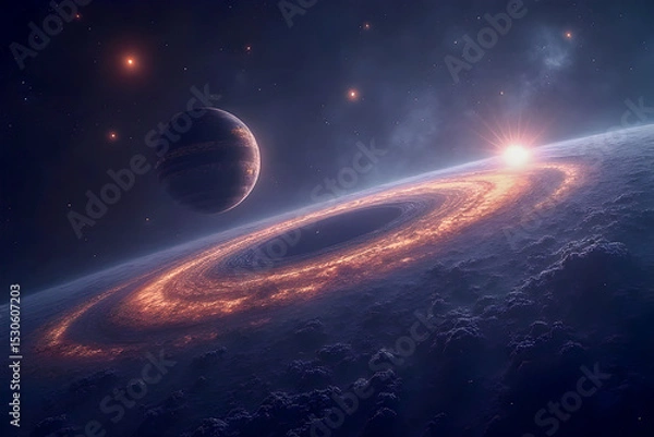 Obraz planet in space