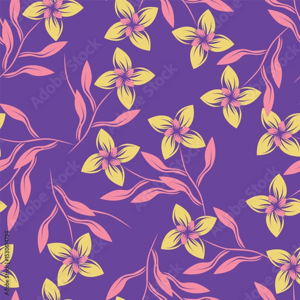 Obraz seamless floral pattern