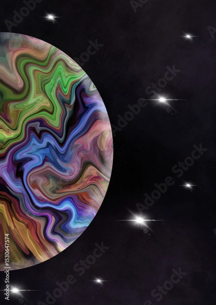 Obraz planet in space