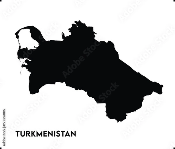 Fototapeta Turkmenistan icon vector design, Turkmenistan Logo design, Turkmenistan's unique charm and natural wonders, Use it in your marketing materials, travel guides, Turkmenistan icon logo design vector art