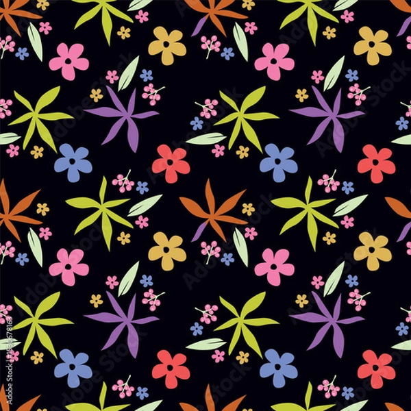 Obraz seamless floral pattern