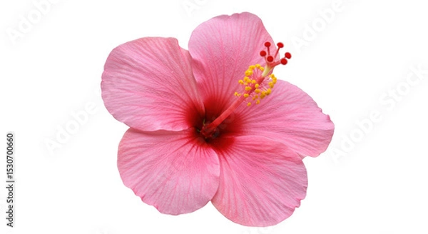 Obraz Isolated Pink Hibiscus Flower