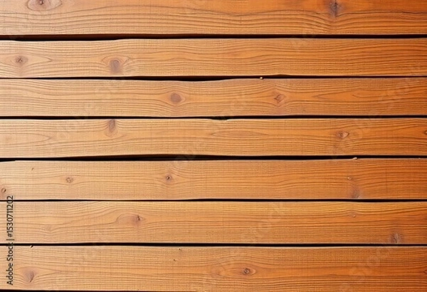 Fototapeta Rustic brown wood planks, weathered texture, natural grain,  timber,  surface