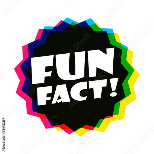 Fototapeta Fun fact