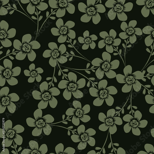 Obraz seamless floral pattern