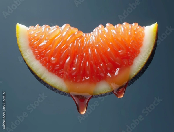 Obraz a slice of juicy ripe fruit