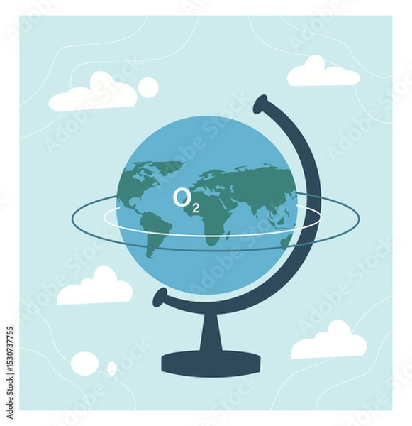 Obraz Ozone Layer Preservation Day Graphics-01